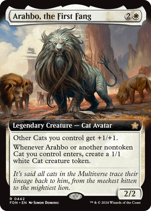 Arahbo, the First Fang (Extended Art) [FDN - 442]