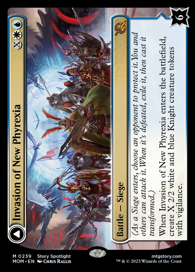 Invasion of New Phyrexia // Teferi Akosa of Zhalfir [March of the Machine] | Yard's Games Ltd