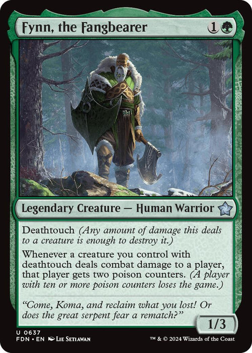 Fynn, the Fangbearer [FDN - 637]