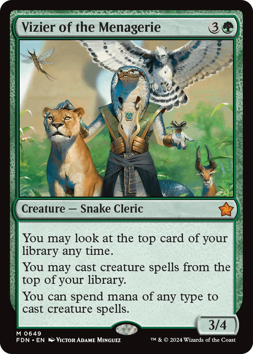 Vizier of the Menagerie [FDN - 649]