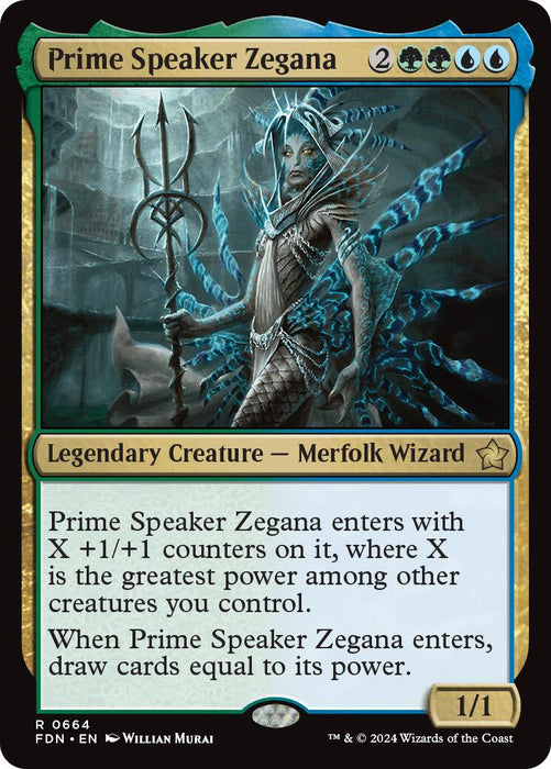 Prime Speaker Zegana [FDN - 664]