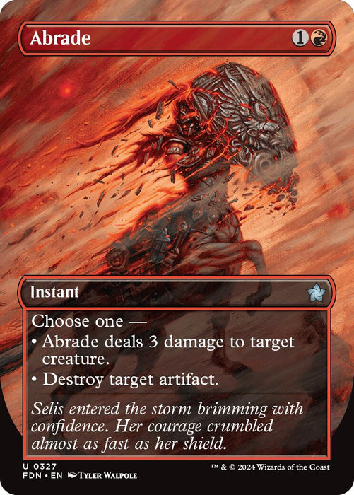 Abrade (Borderless) [FDN - 327]
