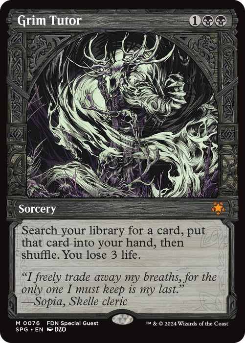 Grim Tutor (Showcase) [SPG - 76]