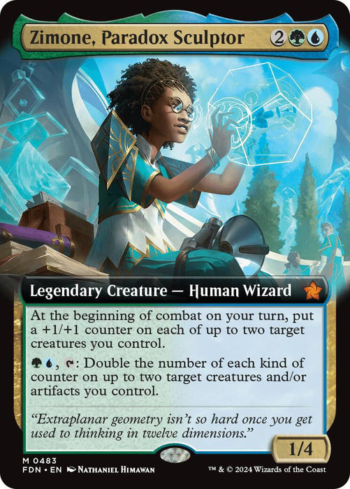 Zimone, Paradox Sculptor (Extended Art) [FDN - 483]
