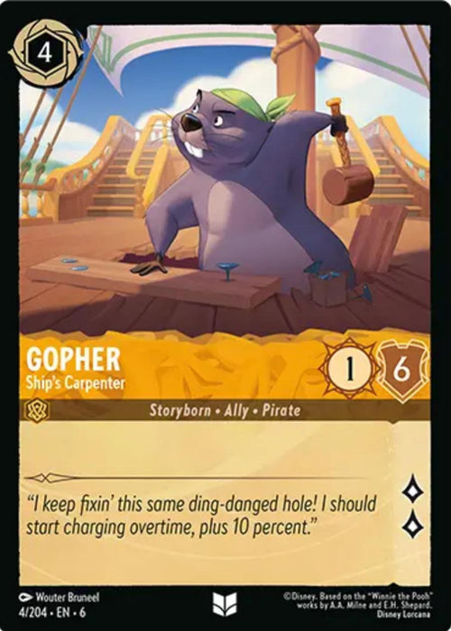 Gopher - Ship's Carpenter [6 - 004]