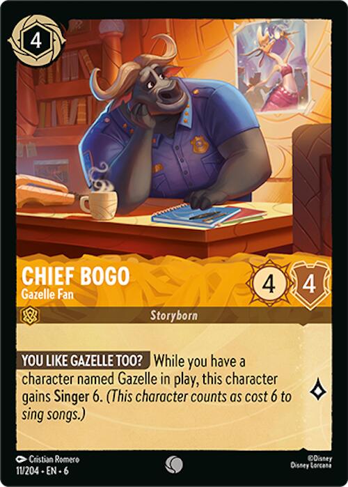 Chief Bogo - Gazelle Fan [6 - 011]