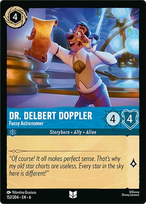 Dr. Delbert Doppler - Fussy Astronomer [6 - 152]