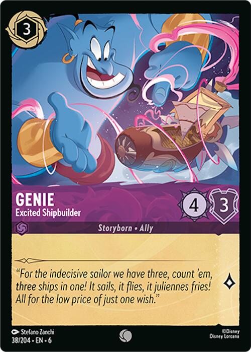 Genie - Excited Shipbuilder [6 - 038]