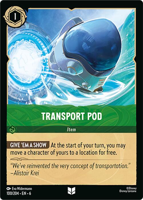 Transport Pod [6 - 100]