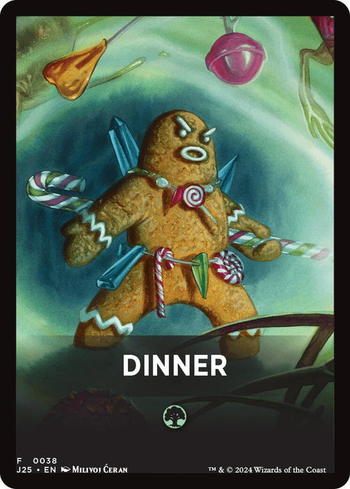 Dinner Theme Card [J25 - 38]