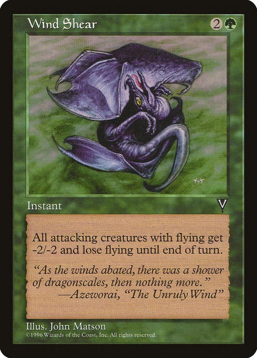 Wind Shear [VIS - N/A]