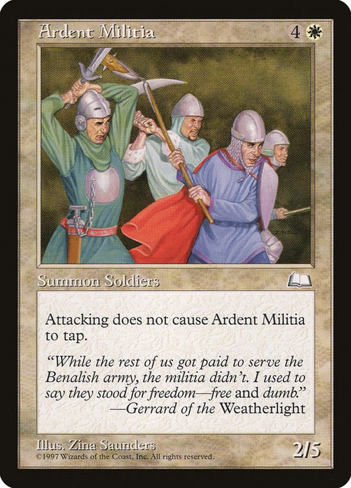 Ardent Militia [WTH - N/A]