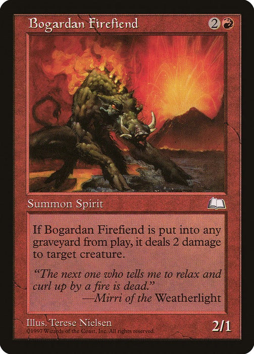 Bogardan Firefiend [WTH - N/A]