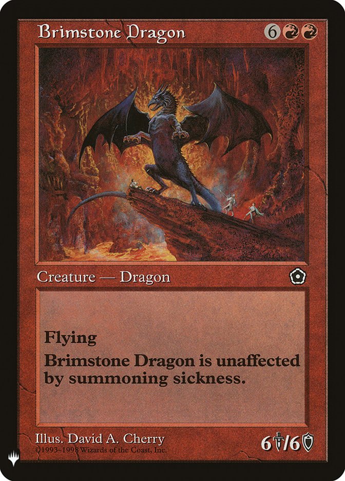 Brimstone Dragon [Mystery Booster] | Yard's Games Ltd