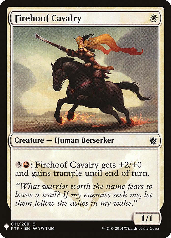 Firehoof Cavalry [Mystery Booster] | Yard's Games Ltd