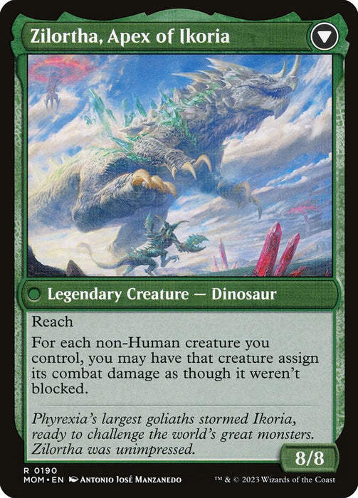 Invasion of Ikoria (Back)