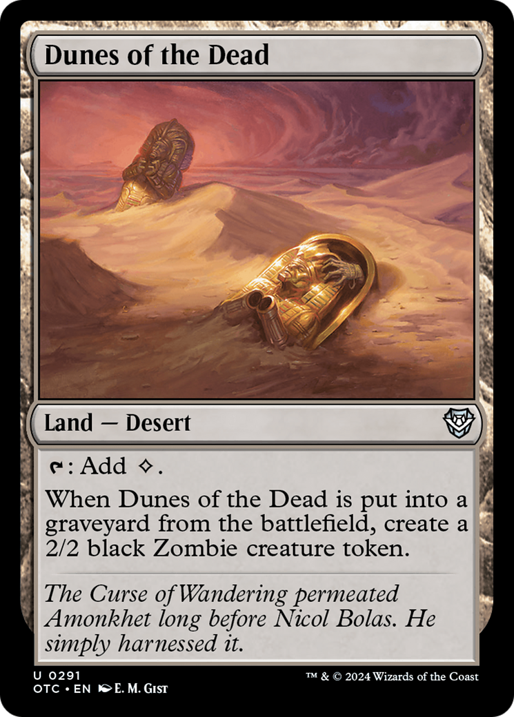 Dunes of the Dead [Outlaws of Thunder Junction Commander] | Yard's Games Ltd