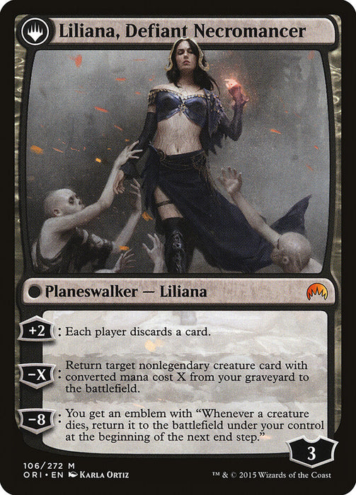 Liliana, Heretical Healer (Back)
