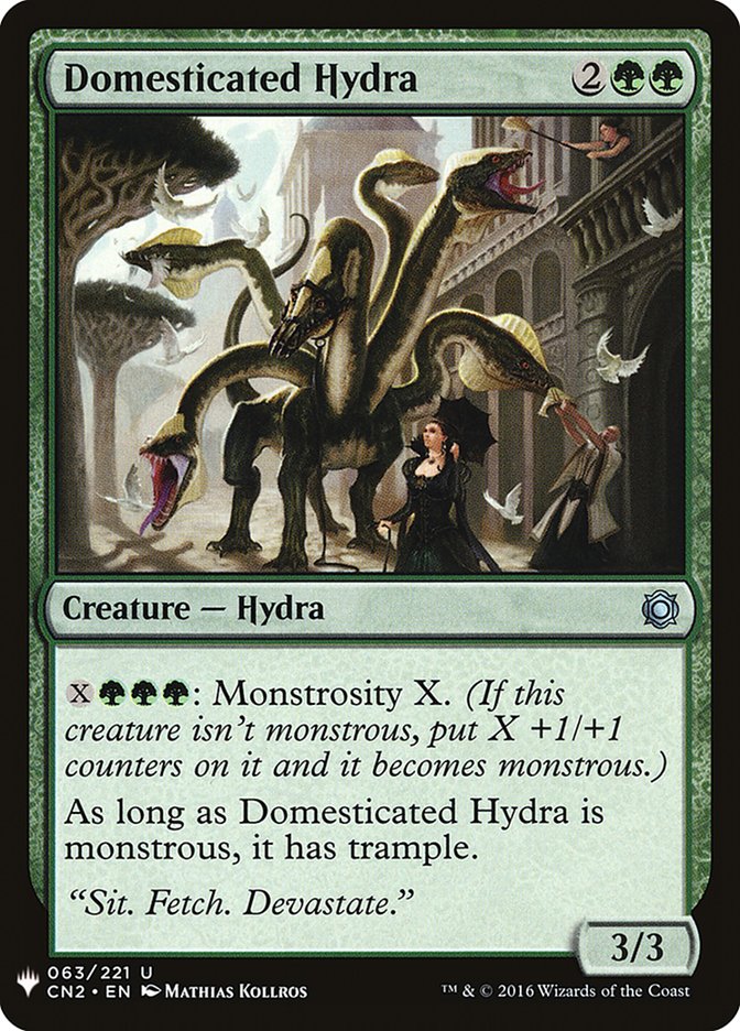 Domesticated Hydra [Mystery Booster] | Yard's Games Ltd