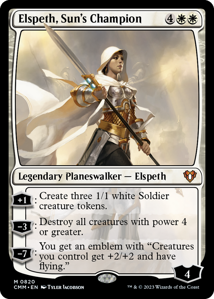 Elspeth, Sun's Champion [Commander Masters] | Yard's Games Ltd