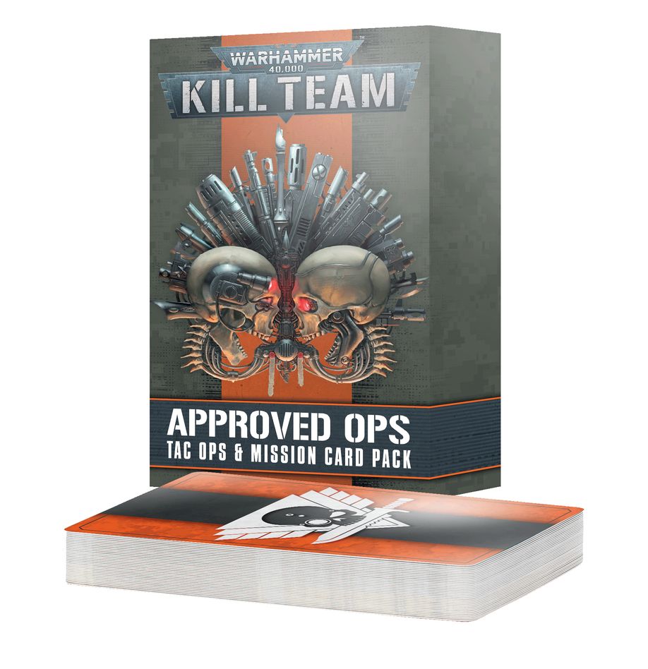 Warhammer: 40k - Kill Team - Approved Ops Tac Ops & Mission Card Pack | Yard's Games Ltd