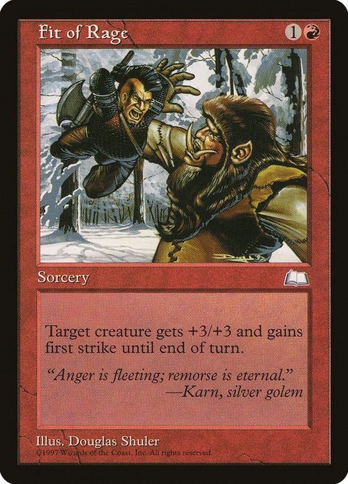 Fit of Rage [WTH - N/A]