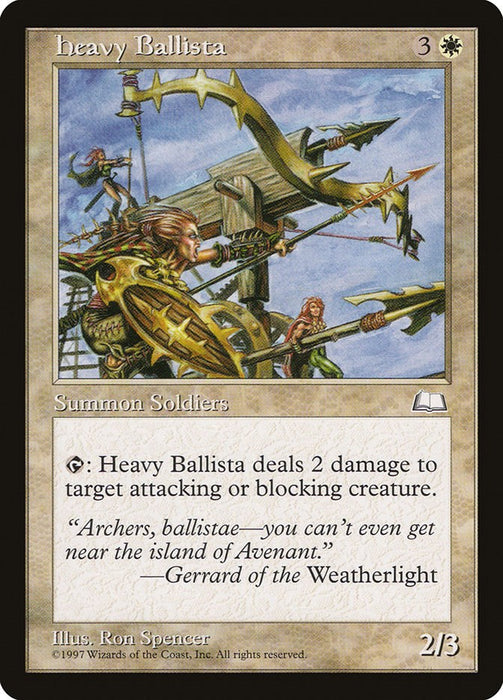 Heavy Ballista [WTH - N/A]