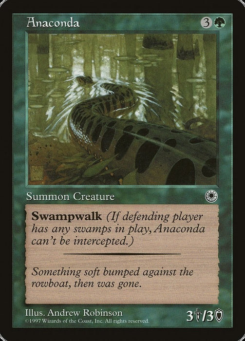 Anaconda (Flavor Text) [POR - 158]