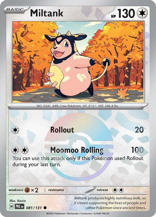Miltank (Poke Ball Pattern) [PRE - 081/131]