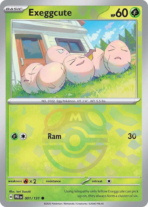 Exeggcute (Master Ball Pattern) [PRE - 001]