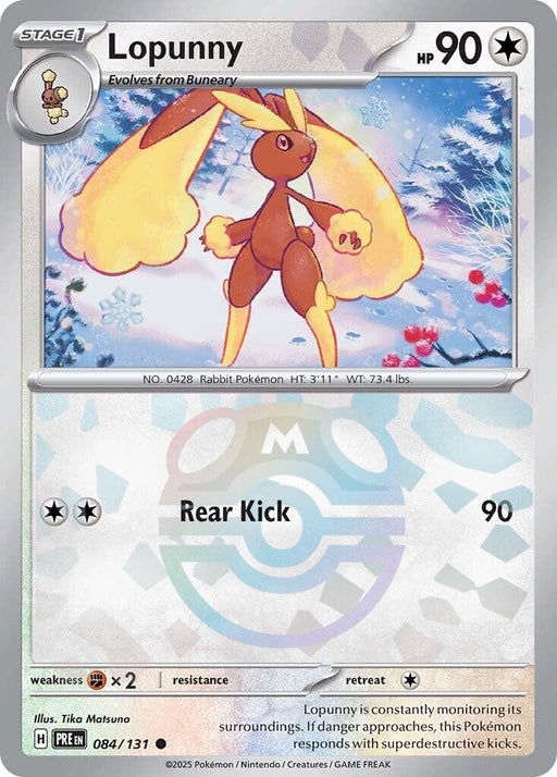 Lopunny (Master Ball Pattern) [PRE - 084/131]