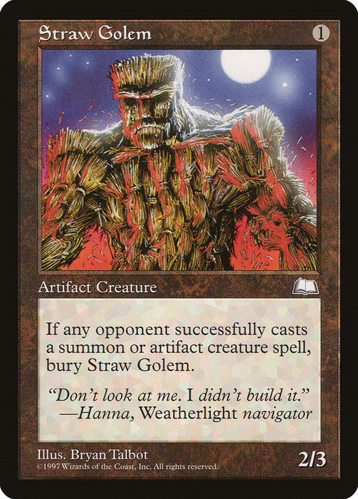 Straw Golem [WTH - N/A]