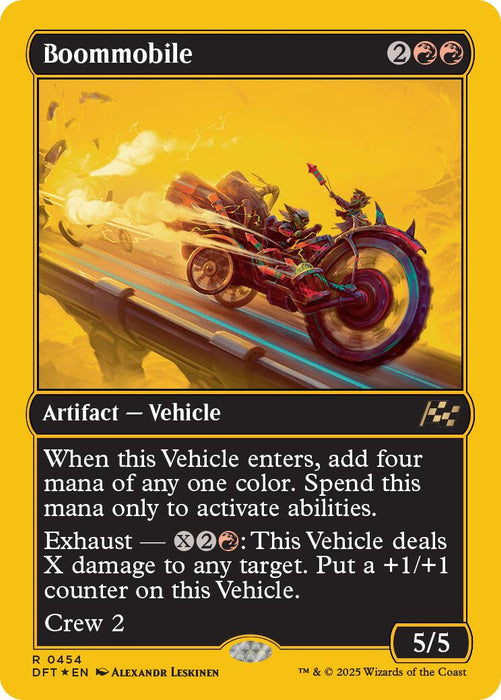 Boommobile (First-Place Foil) [DFT - 454]