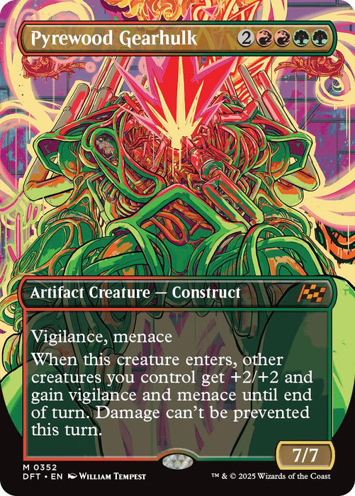 Pyrewood Gearhulk (Borderless) [DFT - 352]