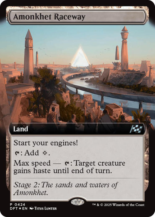Amonkhet Raceway (Extended Art) [DFT - 424]