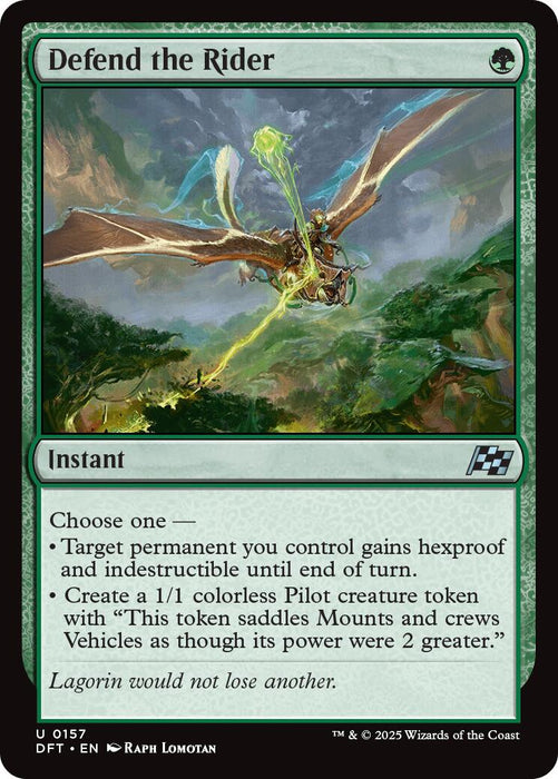 Defend the Rider [DFT - 157]