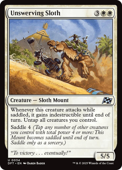 Unswerving Sloth [DFT - 34]
