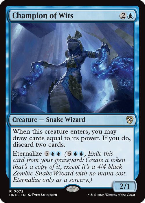 Champion of Wits [DRC - 72]
