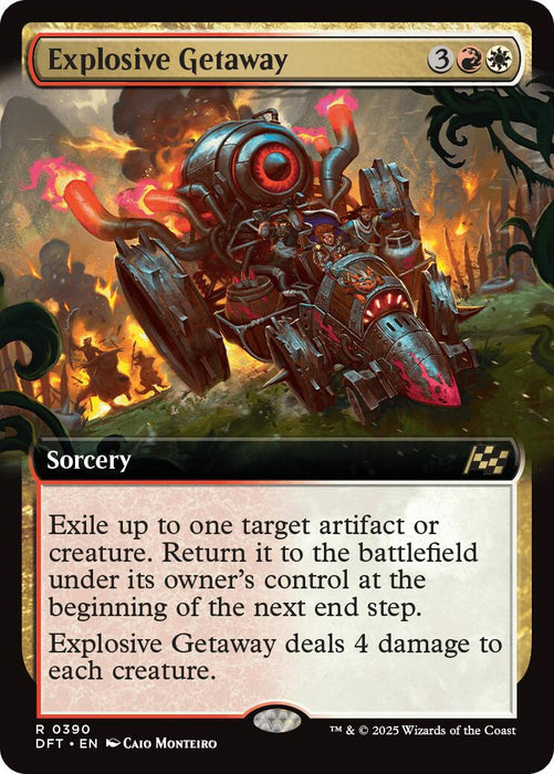 Explosive Getaway (Extended Art) [DFT - 390]