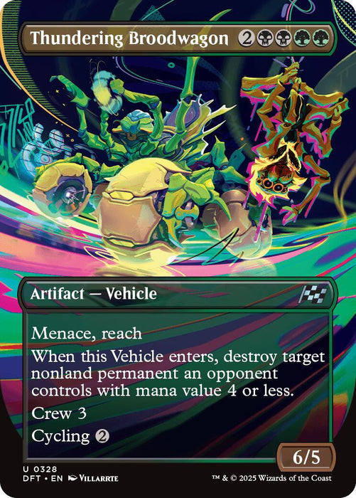 Thundering Broodwagon (Borderless) [DFT - 328]