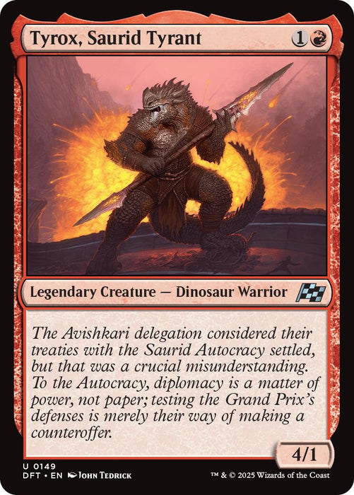 Tyrox, Saurid Tyrant [DFT - 149]