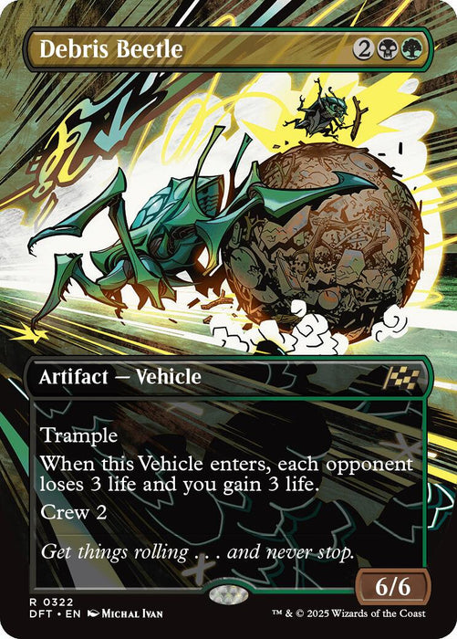 Debris Beetle (Borderless) [DFT - 322]