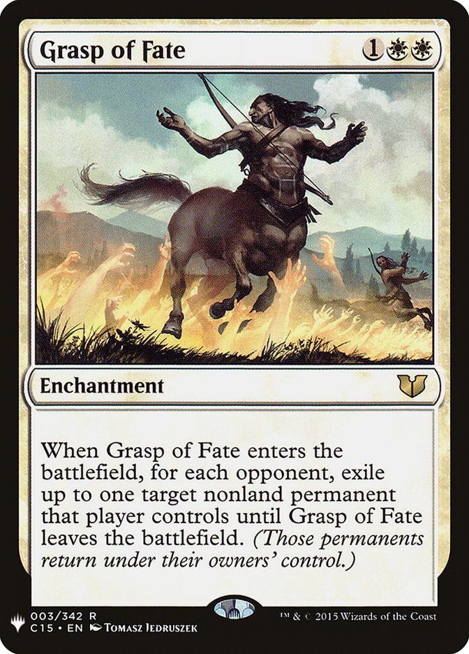 Grasp of Fate [Mystery Booster] | Yard's Games Ltd