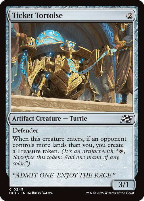 Ticket Tortoise [DFT - 245]