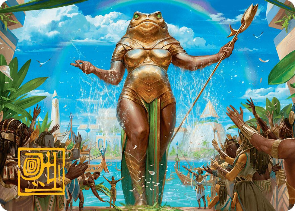 Sab-Sunen, Luxa Embodied Art Card (Gold-Stamped Signature) [AADFT - 33]