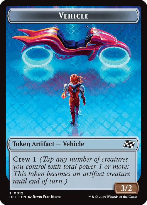 Vehicle // Pilot Double-Sided Token [DFT - 12 // 1]