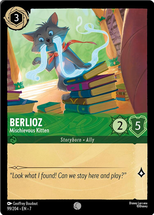 Berlioz - Mischievous Kitten [7 - 099]