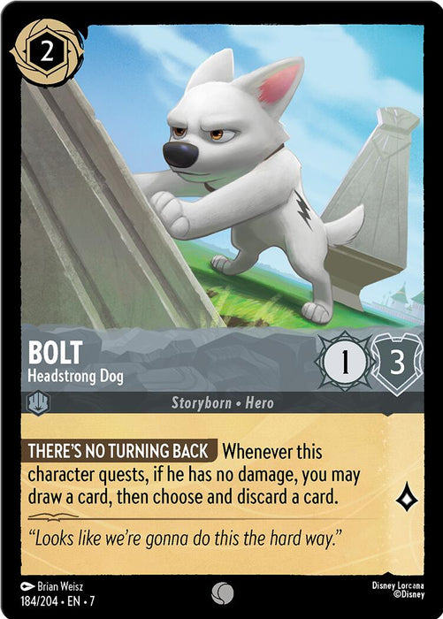Bolt - Headstrong Dog [7 - 184]