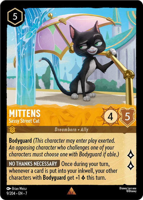 Mittens - Sassy Street Cat [7 - 009]