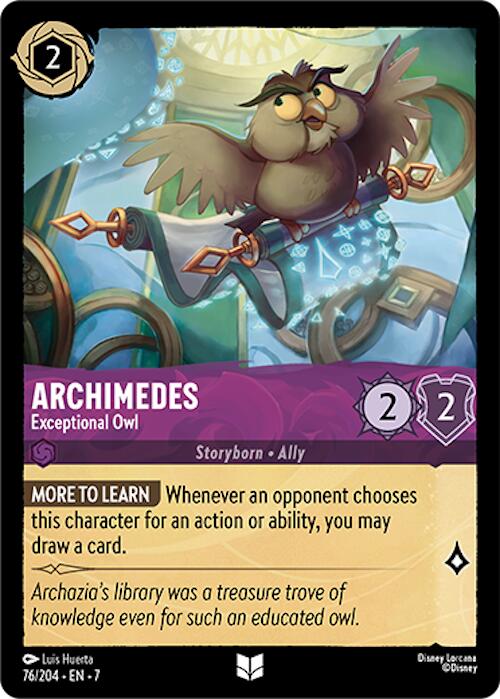 Archimedes - Exceptional Owl [7 - 076]